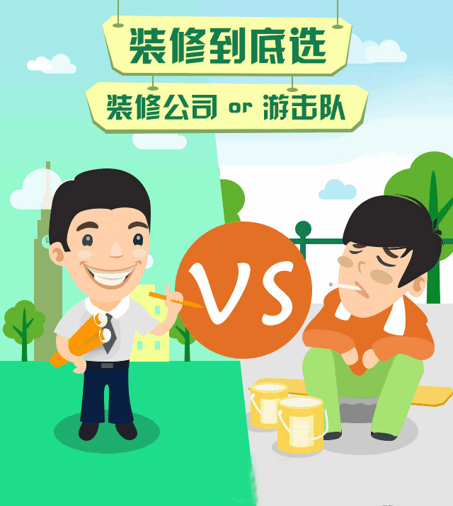 房子裝修是找裝修公司好還是自己找人裝的好？裝修公司OR游擊隊